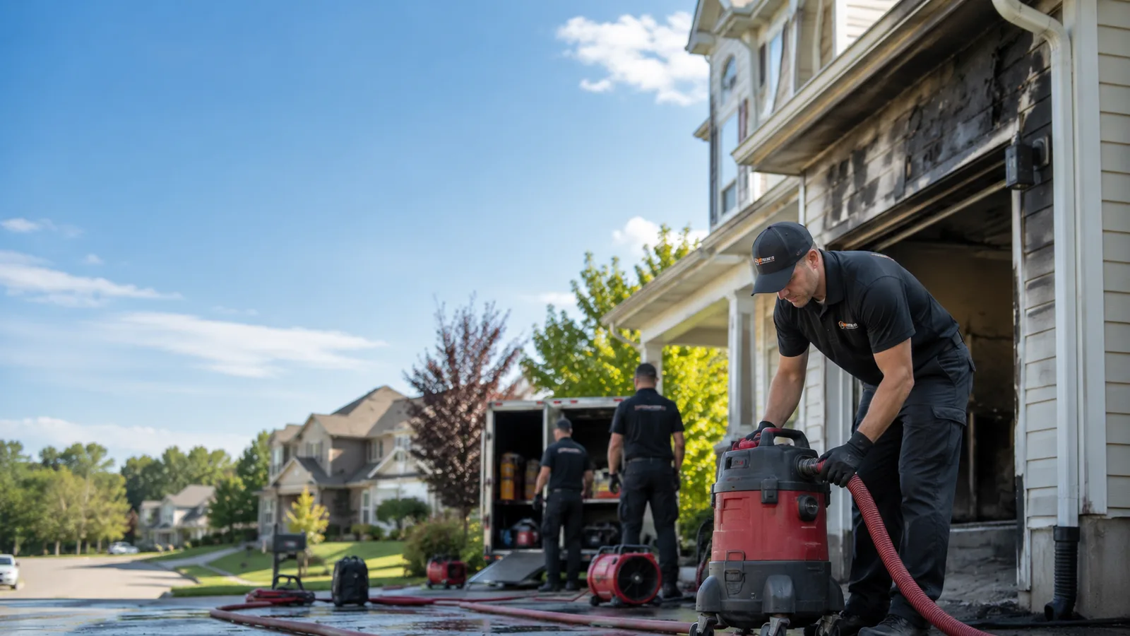 Fire And Smoke Damage Restoration in Lenexa, KS near me